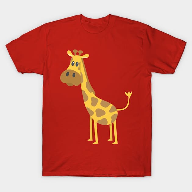 Cute Giraffe for Kids T-Shirt by vladocar